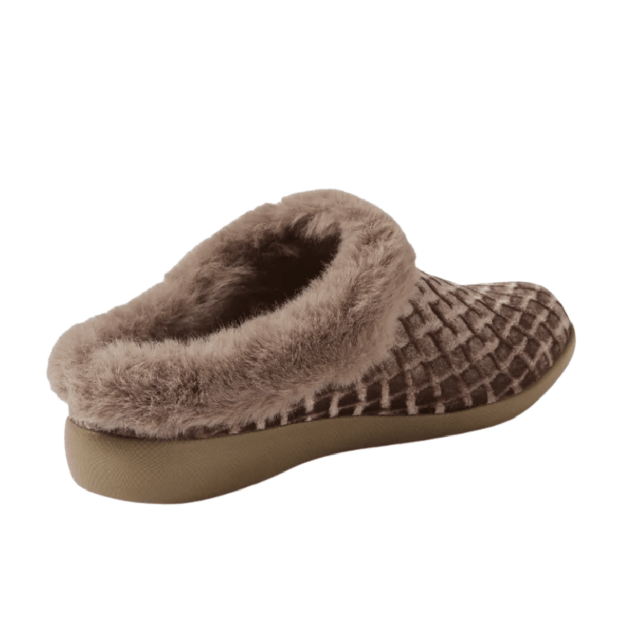 Ziera Fifi Slipper XW-ZR Taupe Emboss - My Shoe Specialist & My School Shoes