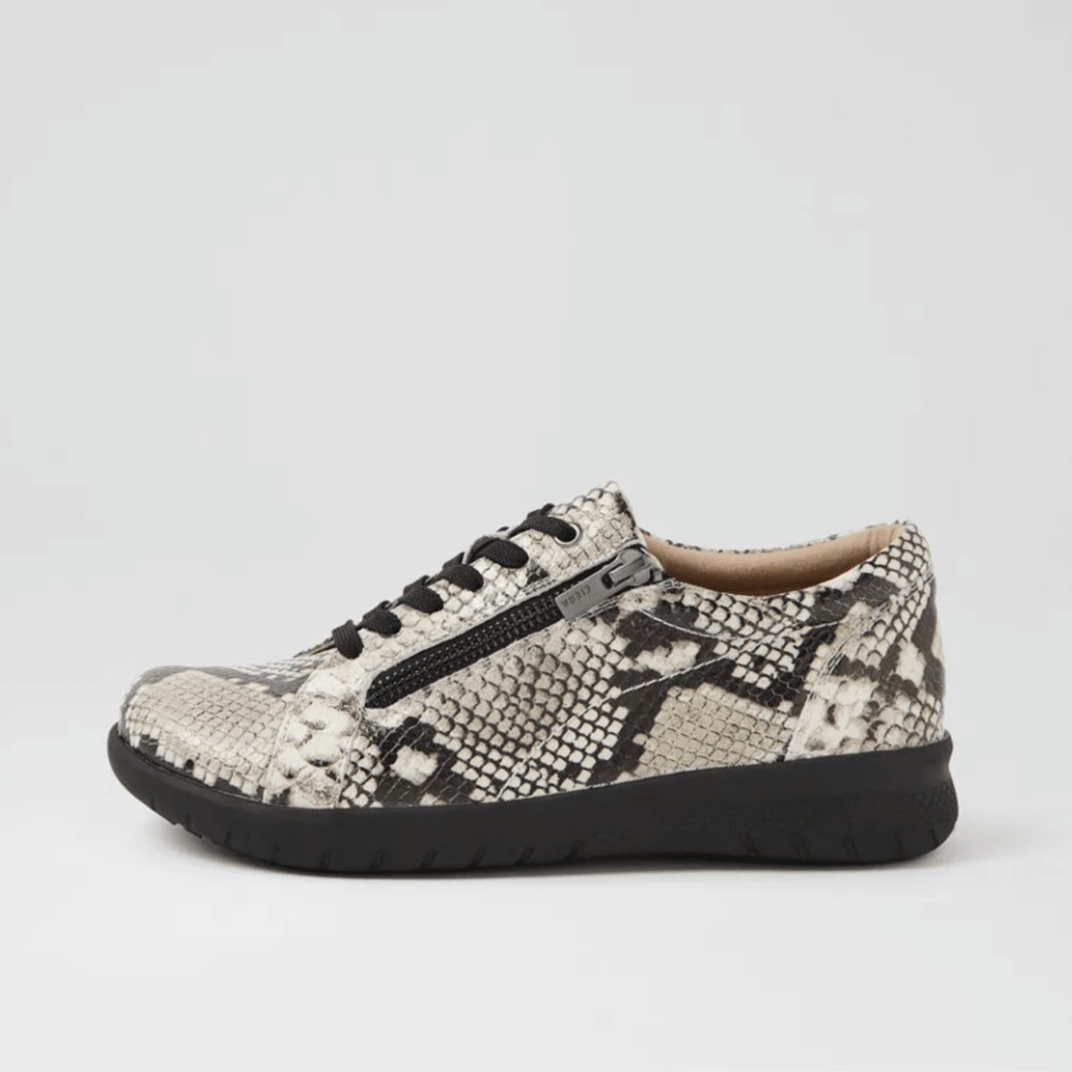 Ziera Solar Blk/Wht/Snake XF-ZR - My Shoe Specialist & My School Shoes